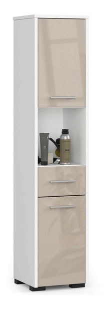 Kúpeľňová skrinka Farid TYP3 (cappuccino lesk)