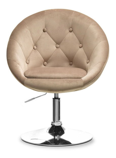 Fotelja Lush 4 (bež + crna)