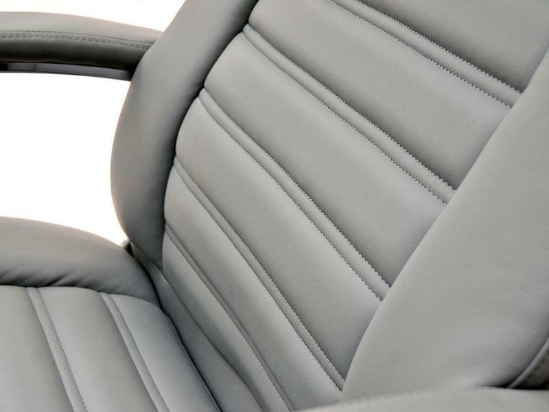 Fotelja Draggy (siva + krom)