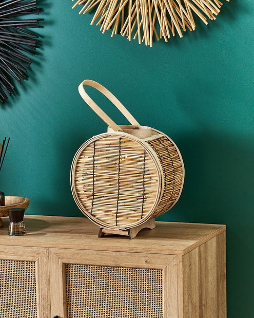 Gyertyatartó Blossom (természetes)