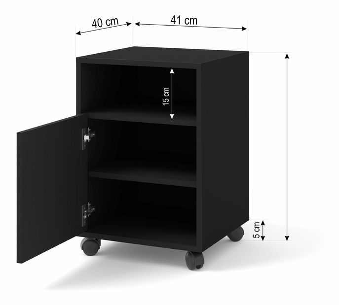 Container Motiva (negru)