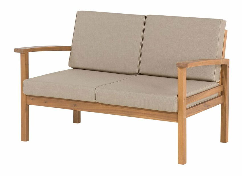 Záhradná sedacia súprava Maleno (tmavosivá) (agát)