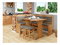 Kutna garnitura za kuhinju Meyana (joha) (peru 10) (sa stolom i tabureima)