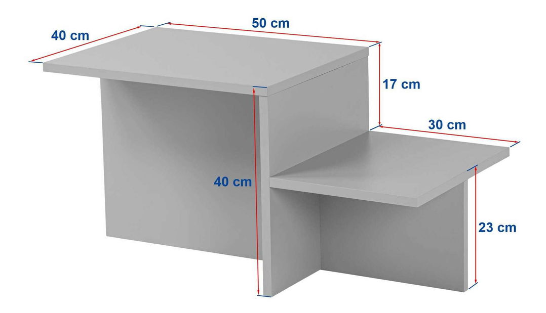 Konferenčný stolík Hermanetta (orech)