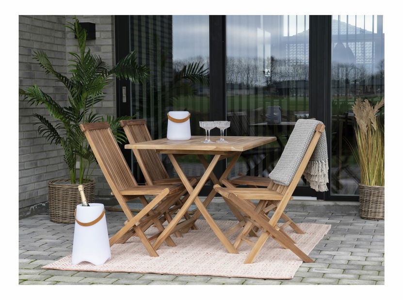 Záhradný stôl Orvoria 2 (teakové drevo)