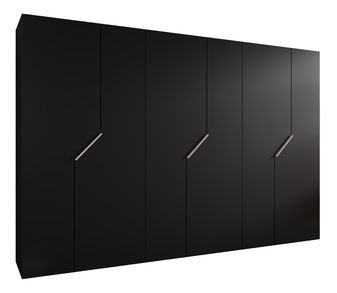 Šatníková skriňa Alaris 1 300 (čierna + kašmír)