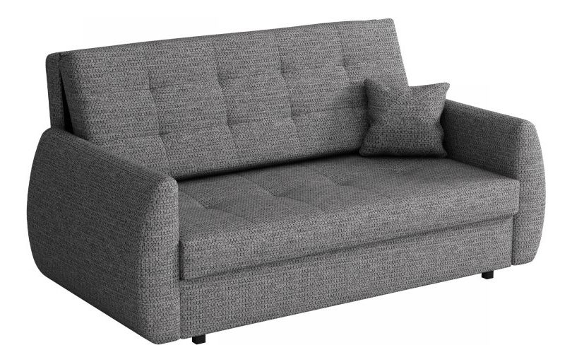 Canapea extensibilă Clovea Art III (Gri închis) (cu sp. depozitare)
