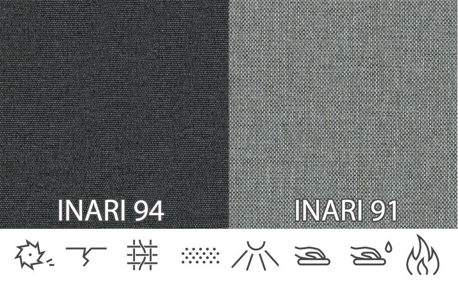 Rohová sedačka Asperata U (sivá + svetlosivá) (L)