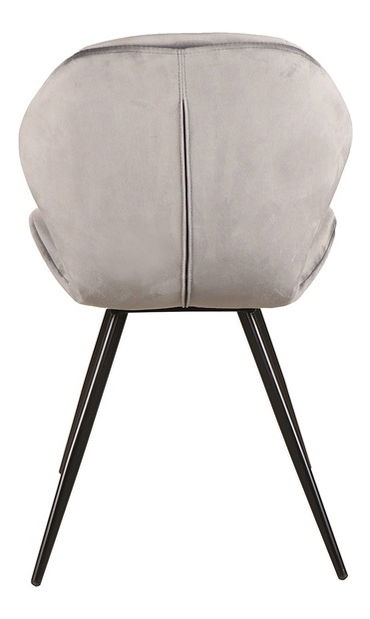 Jedálenská stolička Glinda (sivá + čierna)