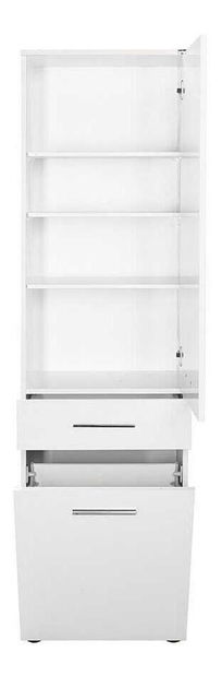 Policová skriňa Adralona (biela)