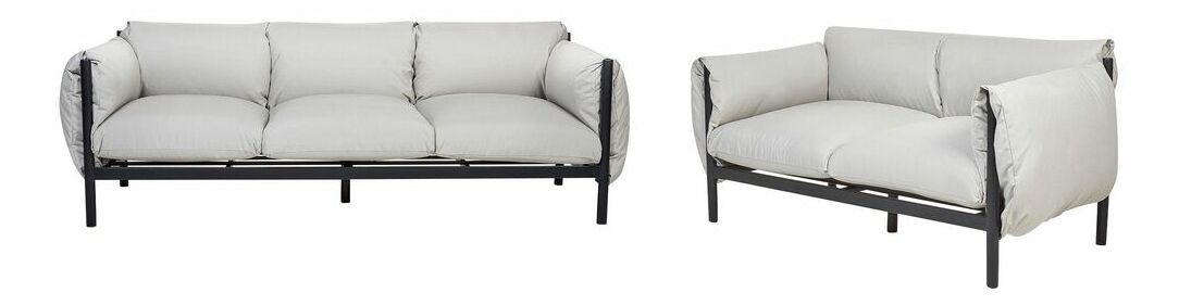 Set mobilier de grădină Ender (gri)