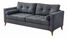 Pohovka trojsedačka Kraty (antracit)