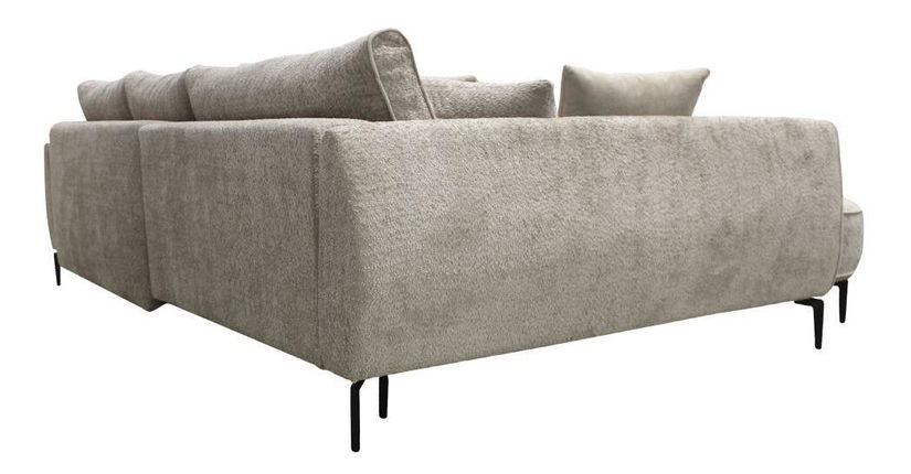 Kutna garnitura Montenegro (sivo-bež) (L)