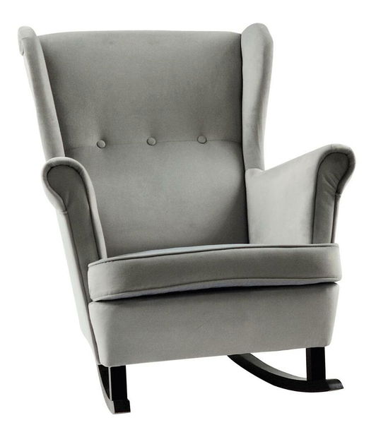 Fotoliu balansoar cu urechi Trasmitirle (gri + negru) 