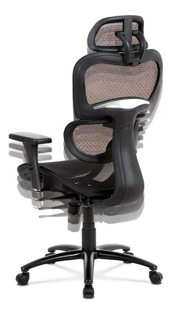 Irodai fotel Analizan (fekete)