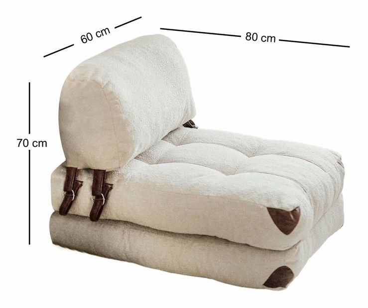 Sofa na razvlačenje Fawaris (krem)