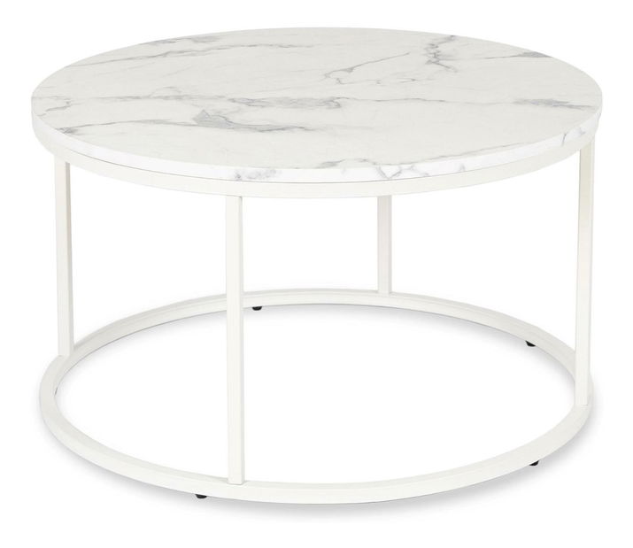Stolić za kavu Aparentar Max (bijeli mramor) 
