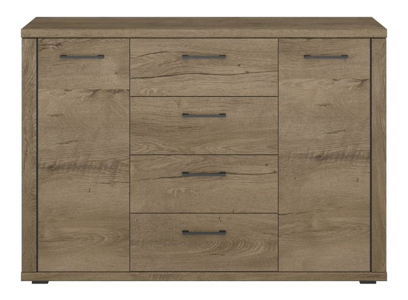 Komoda Clinecas (hrast lefkas) 