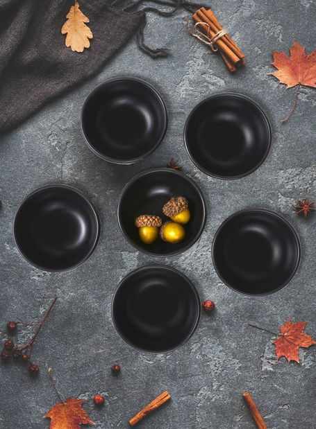 Sada misiek (6 ks.) Suus (čierna)