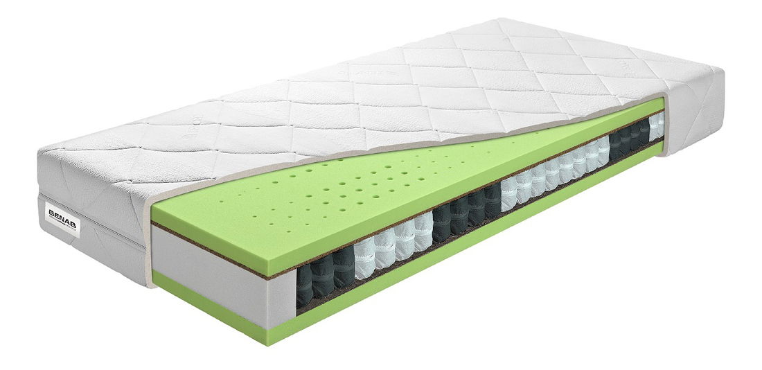 Saltea cu arcuri individuale Odysea 200x140 cm (T3/T4)