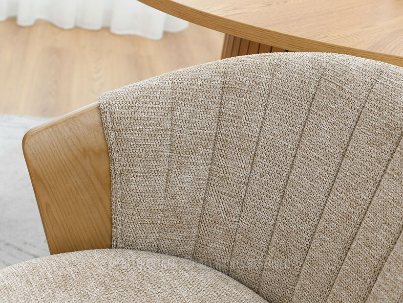 Stolica Gurman (bež + hrast)