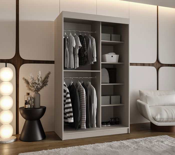 Dulap de haine 120 cm Lulu (Cașmir)