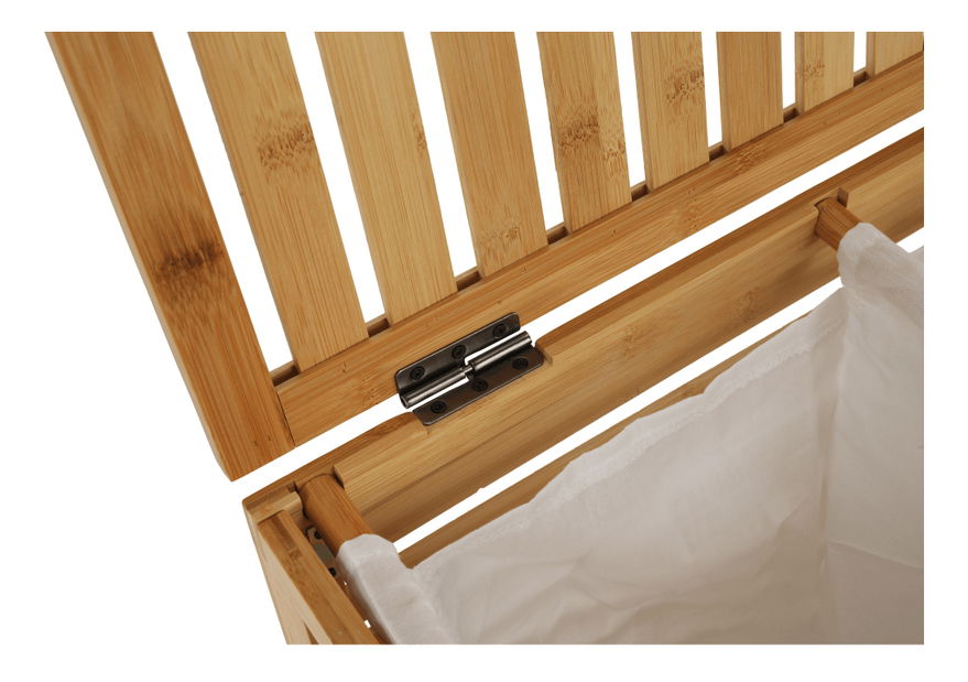 Coș pentru rufe Menko (Bambus natural)