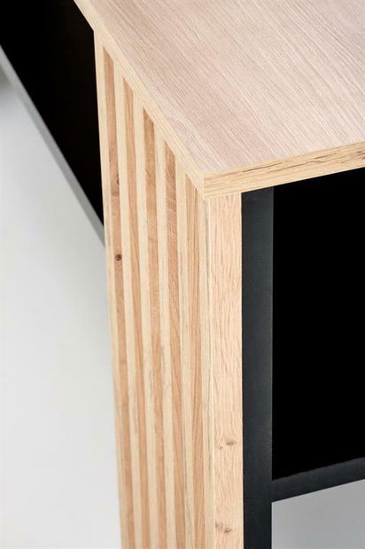 Dohányzóasztal Femme (artisan tölgy + fekete)