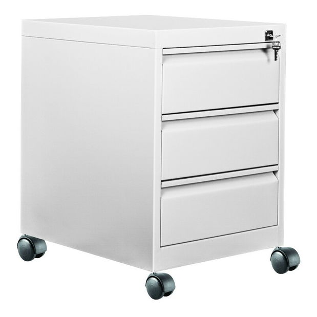 Skrinka na kolieskach Jessia 24 (sivá)