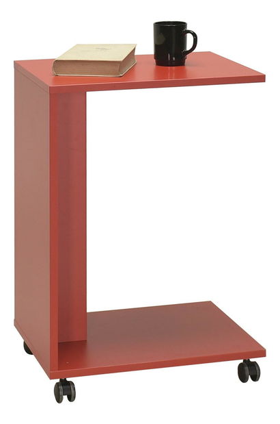 Măsuță laterală Shepaletta (roșu)