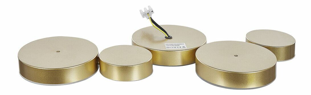 Stropné svietidlo Luga (zlatá)