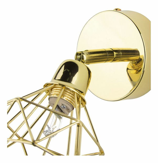 Set 2 ks. nástenných svietidiel EMANUELA (zlatá)