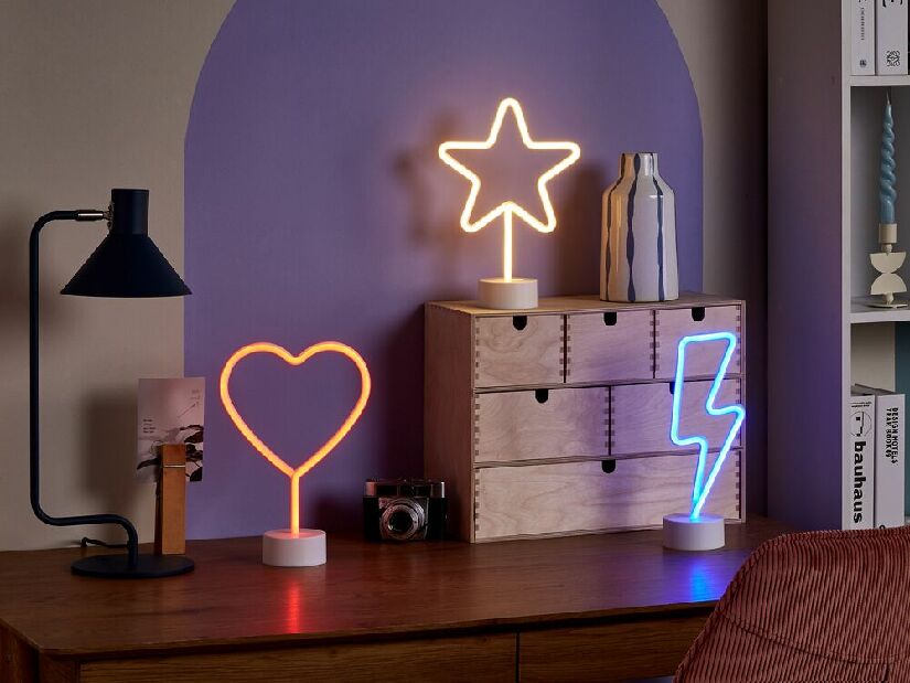 Set 3 buc decorații LED Franz (multicolor)