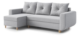 Sarokkanapé Eugenie (B) (világosszürke)