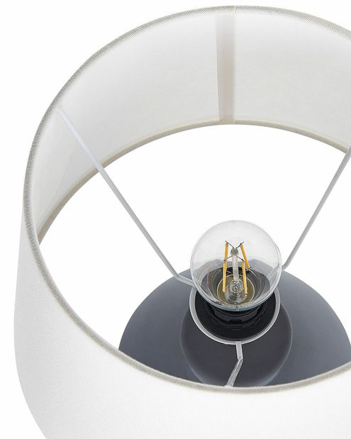 Stolná lampa Aiguo (sivá)