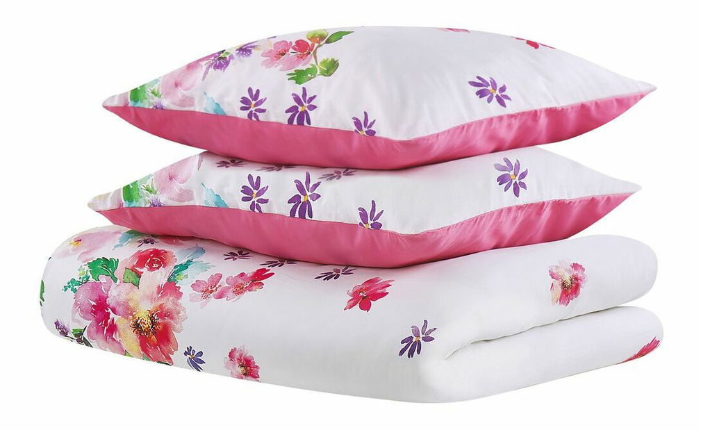 Lenjerie pat 155 x 220 cm Larza (alb)