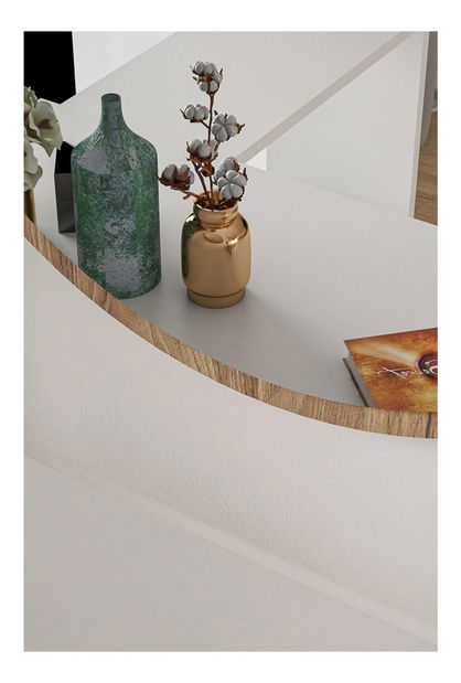 Dekoratívne zrkadlo Kelalo (orech) 