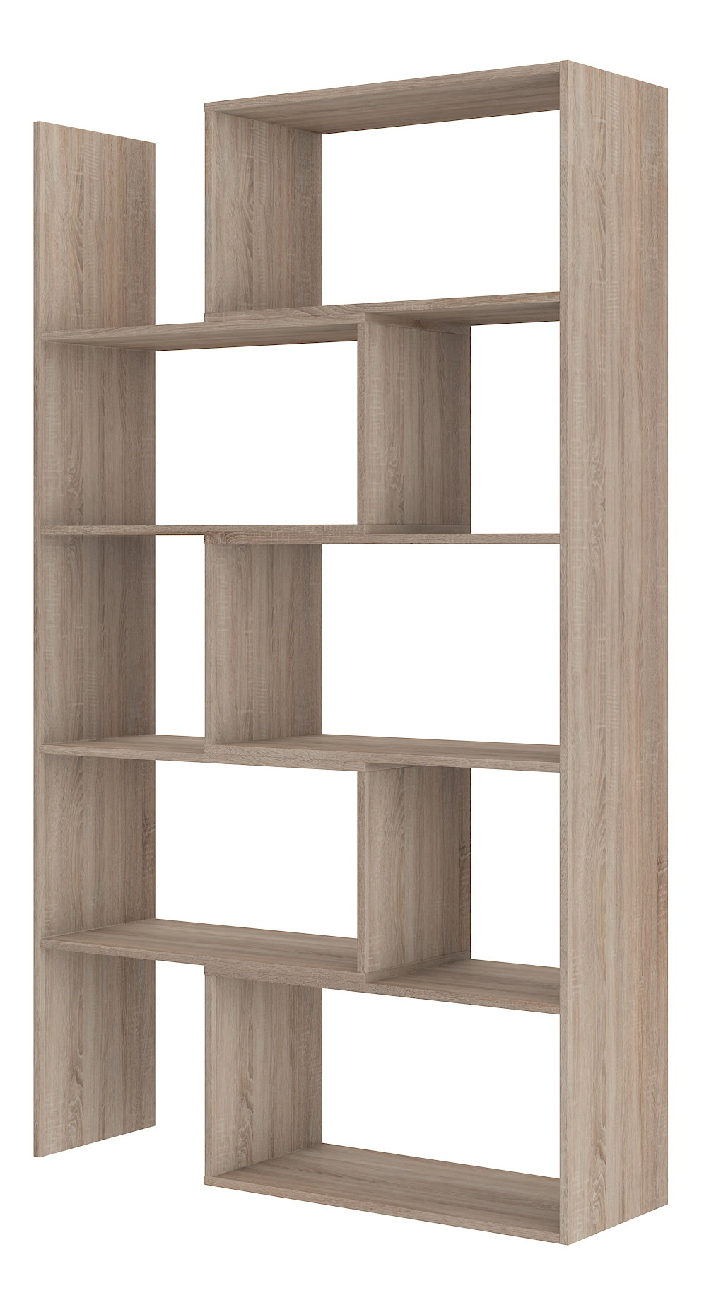 Könyvespolc Kington 02 (sonoma tölgy) 