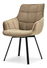 Scaun Aranbura (bej + crom)