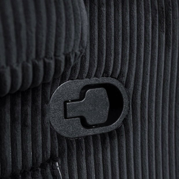 Fotoliu reglabil Trigesimo (negru) 