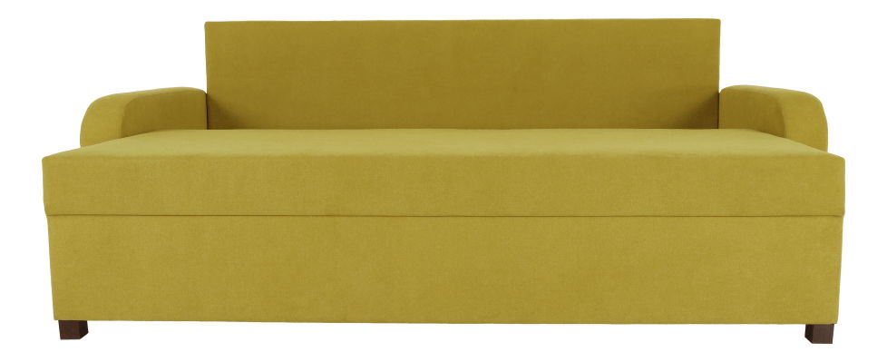 Szétnyitható kanapé Porta (mustár)