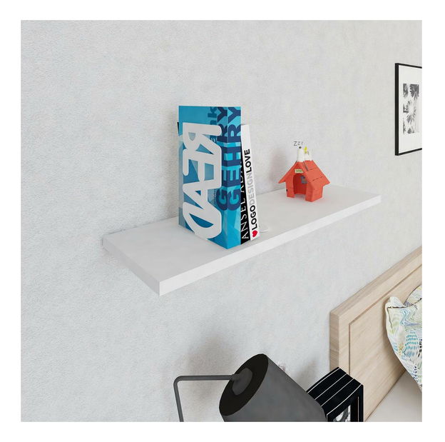 Fém könyvtartó Sedoli (fehér) 