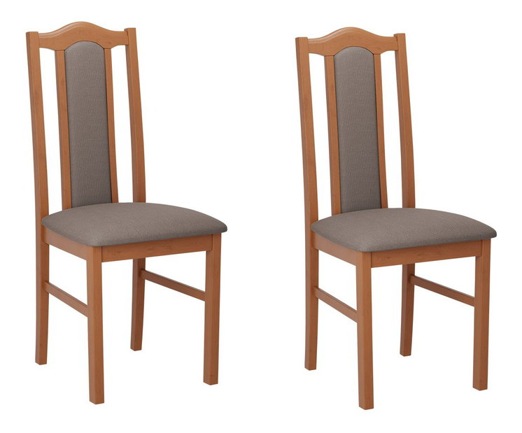 Set blagovaonskih stolica (2 kom.) Dalem II (joha + siva) *outlet moguća oštećenja