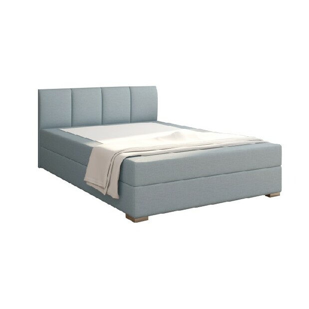 Egyszemélyes boxspring ágy 120 Cm Riana (menta) (ágyráccsal, matraccal és tárolóhellyel) *kiárusítás