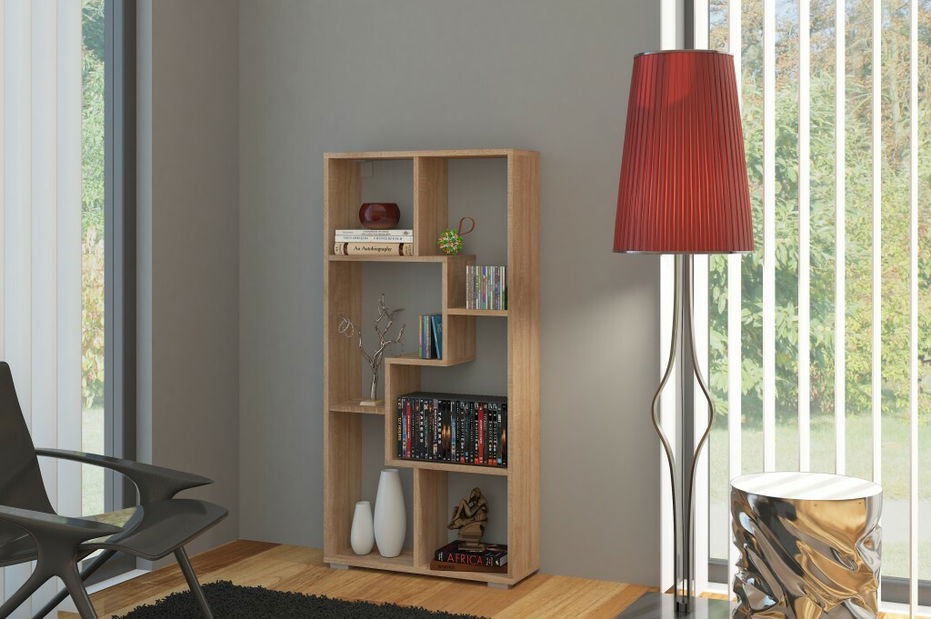 Sistem de rafturi Denny B stejar sonoma deschis