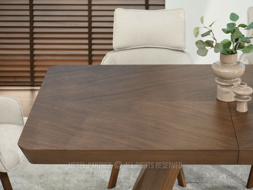 Masă sufragerie Obviamente (nuc)