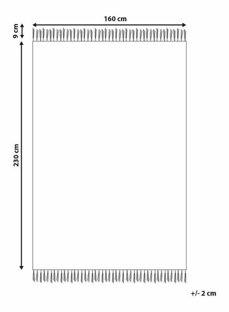 Covor 160 x 230 cm Hisak (multicolor)