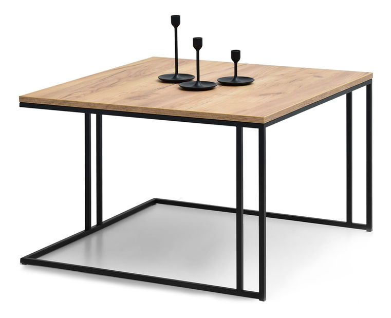 Măsuță de cafea Destapamos (auriu + negru)