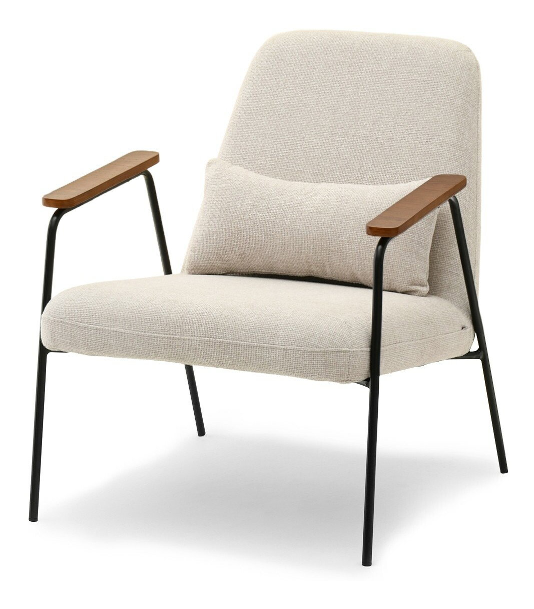 Fotelja Elba (krem + orah)