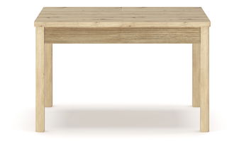 Masă de sufragerie extensibilă 120-160 cm Mindi (Stejar artisan)